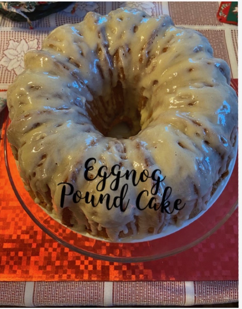 Eggnog Pound Cake